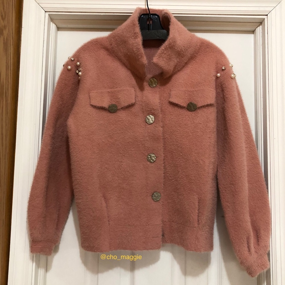 Pink Teddy Bomber
